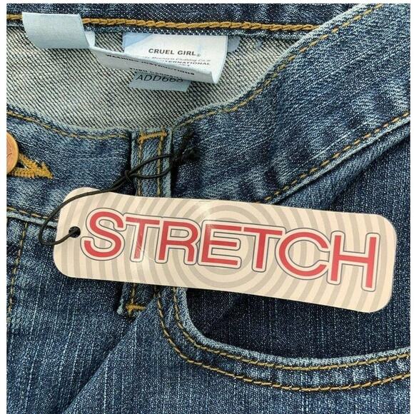 Cruel Girl Dakota Jeans Womens 11 Regular Slim Stretch Dark Wash Streetwear NWT - Picture 12 of 12